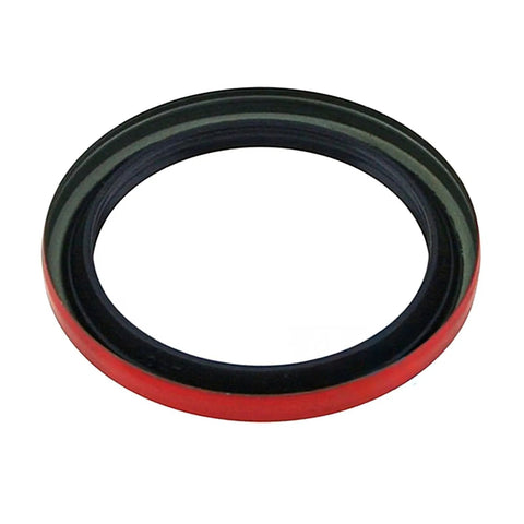 Front view of a seal from 6 Piece Front Wheel Hub Bearing Race Set And Seal Assembly Drop In Replacement Fits Astro 1991 To 2002 C1500 1988 To 1991