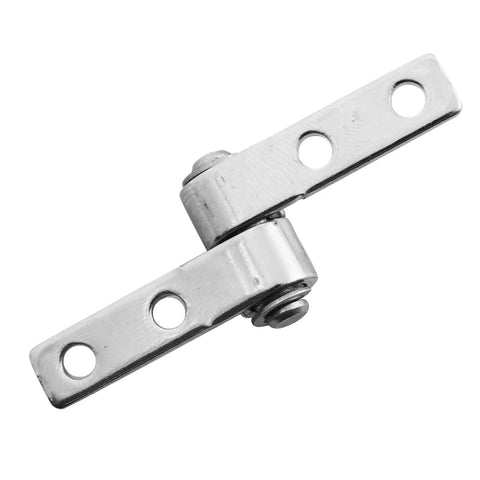 Heavy Duty 2 Pack Silver Metal Damper Hinge Set For 360 Degree Left Torque Pivot, Compatible With Laptop Tablet PC And LCD Monitor Mounting