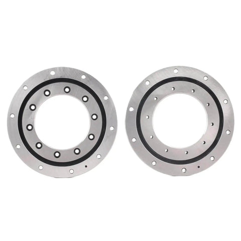 Pair of Deep Groove Ball Bearing RU52 for small slewing bearings and precision crossed roller bearings, 25mm by 80mm by 12mm