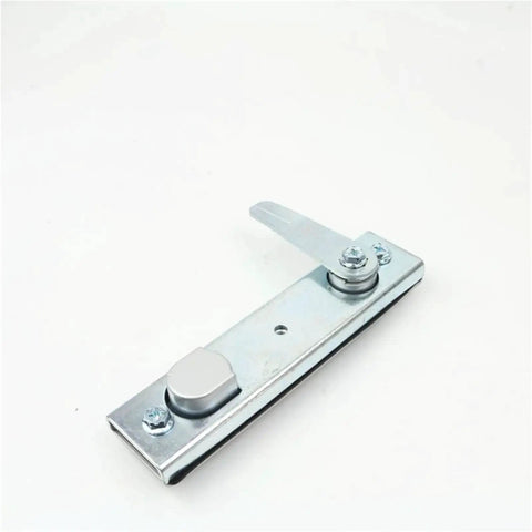 Close-up of compression latch swing handle for Electrical Switchboard Panel Enclosure With Industrial Rod Control And Compression Latch Swing Handle Lock Heavy Duty One Piece Assembly For Secure Access