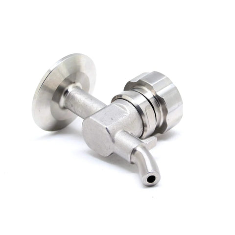 QiiMii 1.5'' SS304 stainless sampling valve clamp end for beer