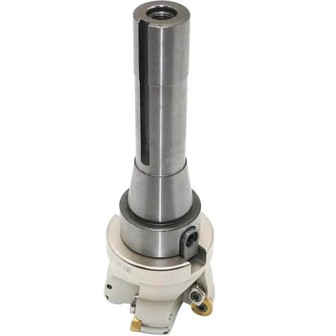 Face Mill Cutter Holder EMRW 6R 63 22 R8 FMB22 Seven Sixteenth Inch RPMT1204 Hard Alloy Blade with 8mm Spanner and T15 Spanner