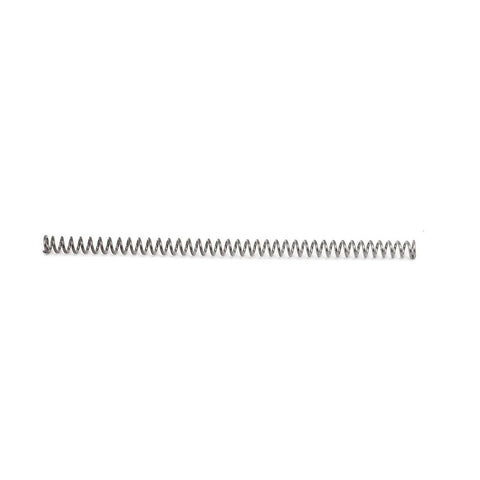 Compression spring, 304 stainless steel, 2mm OD, 0.3mm wire, 40mm free length, silver tone