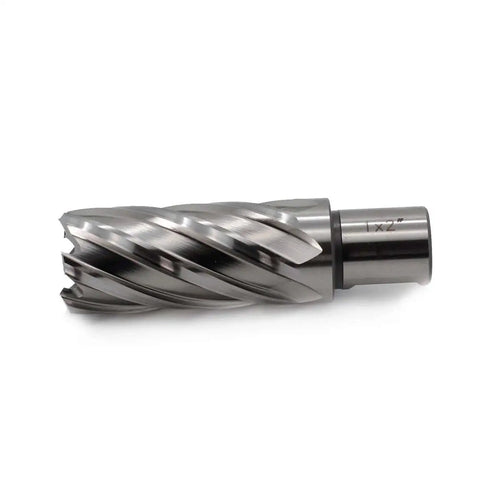 Engineered 1 Inch Cutting Diameter Annular Cutter For Magnetic Drill Press With 2 Inch Cutting Depth, 3/4 Inch Weldon Shank