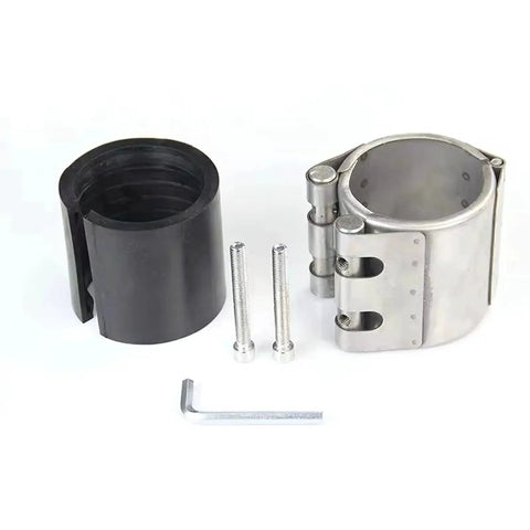 Emergency Fast Fix Pipe Repair Clamp Kit for Plastic and Metal Pipes 20mm to 23mm leak sealer with stainless steel and rubber liner