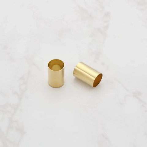 Guitar Brass Pot Sleeves 10 Pcs 6.35 Mm Outer 6.04 Mm Inner 9.5 Mm Length Convert Split Shaft Pots