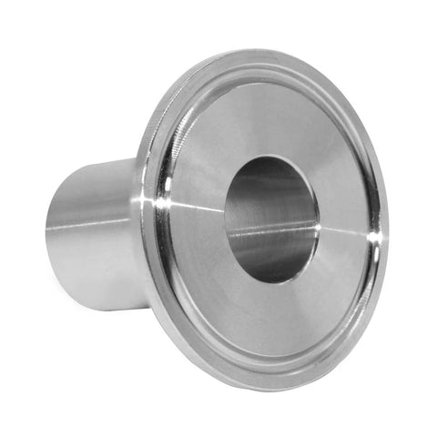Beduan 1.5in tri-clamp to 1/2in NPT female stainless steel sanitary fitting, home brew connector