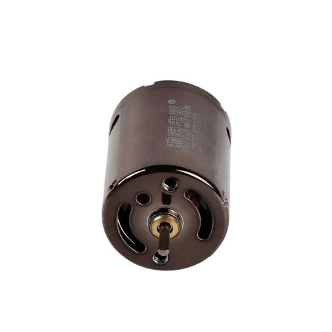 Front view of CHR-370SD High DC 11.1V 26000 RPM NdFeB Carbon Motor for nail polisher, showing durable build for manicure drills.