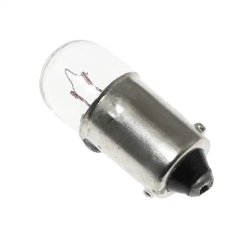Close-up of a 12V B10 base incandescent bulb from 20 Pack 12V 0.11A 2W Incandescent Bulbs With Mini Bayonet B10 Base For DIY Electronics