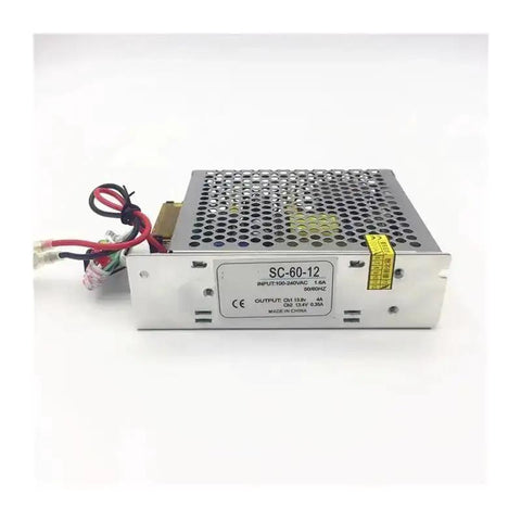 Switching-Mode Power Supply 60W With UPS And Charge Function Converts AC 110/220V To DC 12V/24V, metal casing with wires