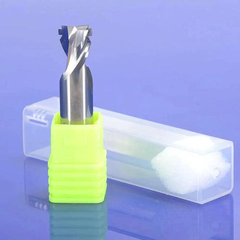 6mm Neon CNC Router Bits Pro Grade Tungsten Carbide End Mills For LED Neon Sign Slotting In Polystyrene And Acrylic, side view