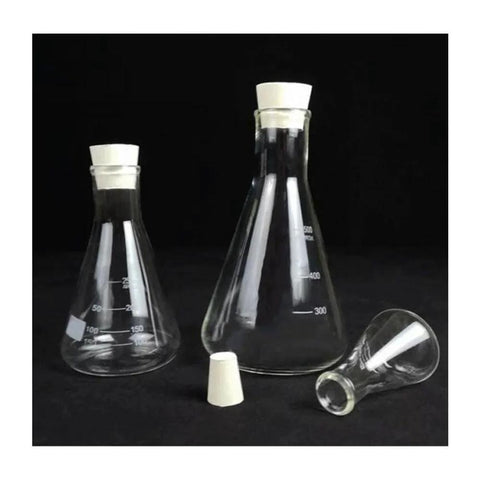 Assorted 22 Pcs Solid Rubber Lab Stopper Set with Tapered Plugs Size 000 Through Size 8 for Sealing Glass Flasks