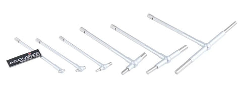 Pro Grade Five Sixteenths To Six Inches Telescoping Gage Set, Six Piece, Satin Chrome, Self Centering by Accusize Industrial Tools