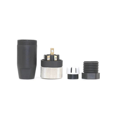 Five Pin B Code Female M12 Field Wiring Connector Industrial Circular Sensor Adapter Straight Type Wireable IP67 components