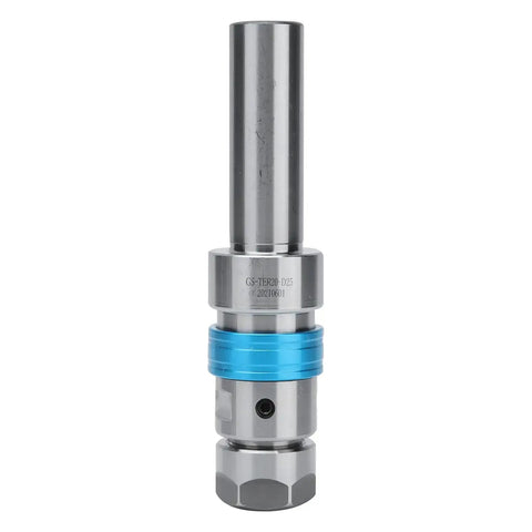 ER20 Floating Tapping Tool Holder With Telescopic Adjustment, Straight Shank CNC Lathe Tap Chuck, 20CrMnTi Steel, Front View
