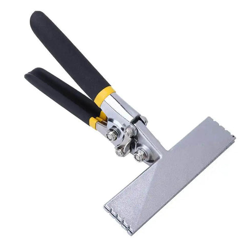6 Inch Sheet Metal Bender Workhorse with heavy duty 45 steel construction multifunctional duckbill pliers, close-up view