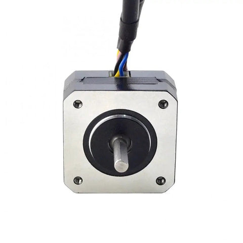 Front view of Ultra Slim Nema 17 Closed Loop Stepper Motor with Magnetic Encoder 1000PPR 4000CPR, 16Ncm Torque, 26mm thick