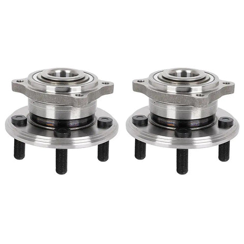 Rear Wheel Hub Bearing Assembly Fits Chrysler 300 2015 2021 Dodge Challenger 2015 2021 Dodge Charger 2015 2021 5 Lug Wheel ABS Sensor Direct Fit OE Quality No Mod Needed Replacement, set of two