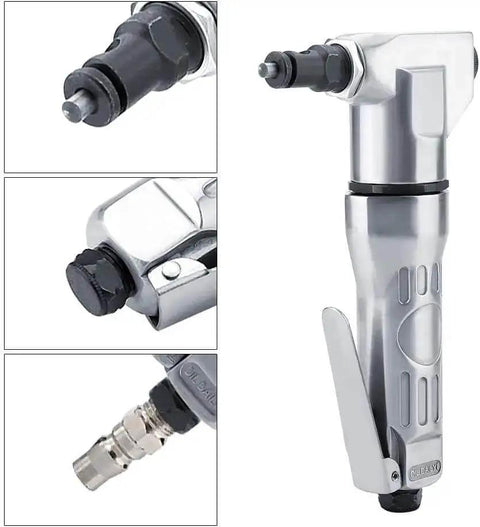 Beast Pro Grade Portable Pneumatic Metal Nibbler Cutter with high hardness blade, lightweight handheld tool for metal shop work, 2800 RPM