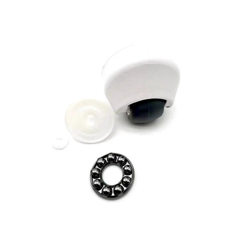 Front Caster Wheel for ECOVACS Robotic Vacuum Cleaners T10 T20 X1 Omni T10 Plus X1 Turbo Replacement Part with detachable components