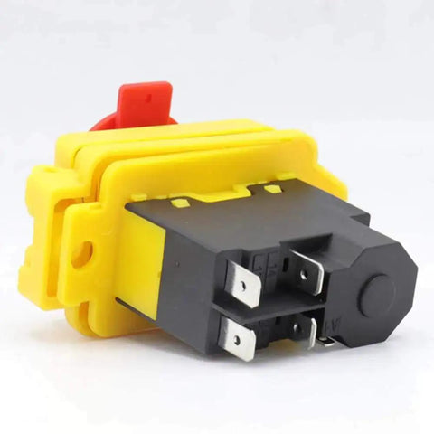 Five Pin 120V 16A Industrial Electromagnetic Switch With Waterproof PVC Cover for power tools