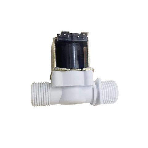 DC 12V Solenoid Valve NC Normally Closed For Water Inlet With G1/2 Inch Male Thread, Pressure Range 0.02 To 0.8 MPa