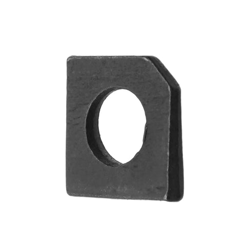Side view of Heavy Duty 304 Stainless Steel Beveled Square Washer M10 for Channel Steel Shim Leveling, rust-resistant and durable.