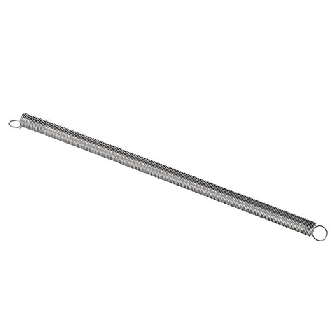 uxcell extended tension spring, 7/16 in by 10-1/4 in, 0.043 in steel, dual-hook for machinery