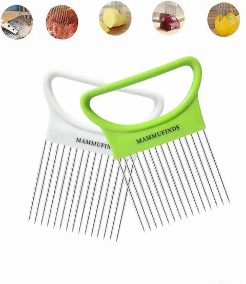 Versatile Potato Slicer And Kitchen Gadgets Set with crinkle cutter onion slicer stainless steel blades and vegetable holder