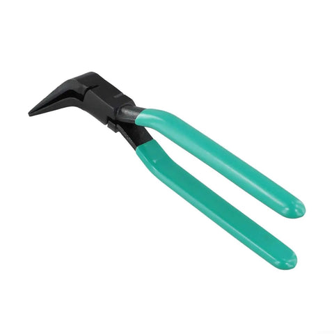 Sheet Metal Seamer Pliers with straight jaw, 45 and 90 degree bends, for edge forming and flattening, pro-grade HVAC hand tool.