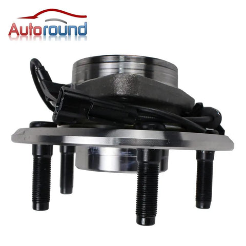 Side view of Pair Front Wheel Bearing And Hub Assembly For 2009 2010 2011 Ram 1500 5 Lug With ABS Replacement Front Hub