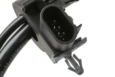 Close-up of Battery Negative Cable For GM Vehicles 84634113 OEM Replacement Cable with heavy duty connector and durable ground wire.