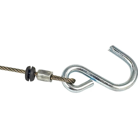 Close-up of Breakaway Safety Cable Assembly 34370 Replacement Part Compatible With UFP A 60 Disc And Drum Brake Actuator 32264K