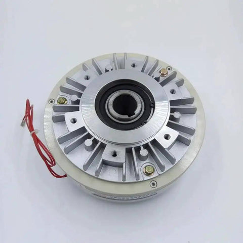 25Nm Magnetic Powder Brake With Hollow Shaft 25mm Center Distance 90mm DC 24V 1500RPM Max Speed For Packaging Machinery Easy Torque Control And Automatic System Compatibility