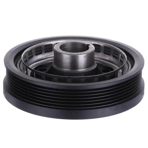 Beefed-Up Harmonic Balancer Pulley Replacement For Buick Century Regal Rendezvous Skylark And More, close-up side view