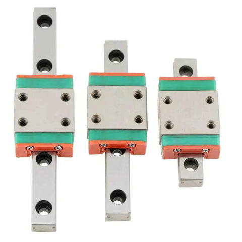 LML7B Miniature Linear Rail Guide 7mm Width with Slide Block for 3D Printer and CNC Machine triple set, showing high load capacity