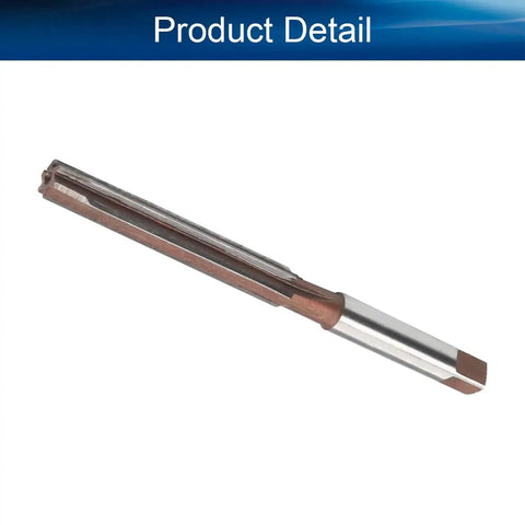 8mm H8 Chucking Reamer For Precision Bore Pro Grade With 9CrSi Alloy Tool Steel Uncoated Round Shank Straight Flutes Lathe Milling Drill Bit Bore Drilling Machine 1 Pc.