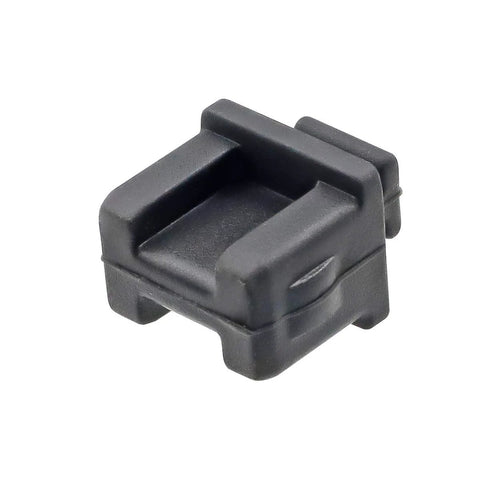 TOPPROS SFP silicone port cap, black anti-dust protector, 0.55 x 0.47 x 0.67 in