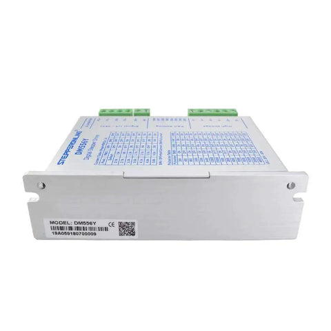 Front view of Digital Stepper Motor Driver For CNC Machines, 1.7 To 5.6 Amp Peak Current, 20 To 50 Volt DC Input, with optical isolation.