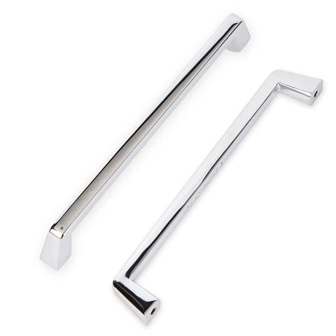 4 Inch Cabinet Handle Polished Chrome Drawer Knob For Kitchen And Furniture Locker Door Pulls 2 Pack Durable Stainless