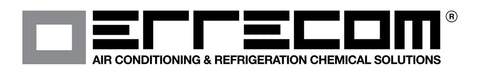 Errecom logo with the text 'Air Conditioning & Refrigeration Chemical Solutions' in bold font.