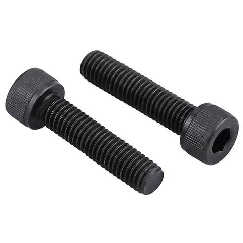 3/8-16 Inch Socket Head Cap Screws Bolts 1-1/4 Inch Long Full Thread 12.9 Grade Alloy Steel Black Oxide Finish Allen Hex Drive