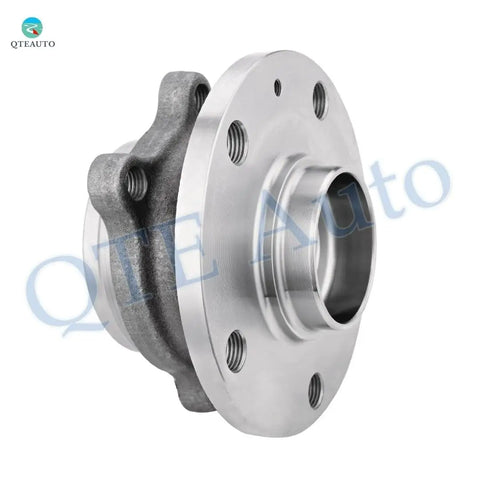 Pair Of Front Wheel Hub Bearing Assemblies Replacement For 2006 2009 VW Rabbit 2007 2009 Jetta City 2006 2010 Passat 2009 2010 Passat CC AWD FWD Direct Fit For Easy Install With Long Lasting Performance And Smooth Ride, side view featuring 4-bolt flange for secure fitment