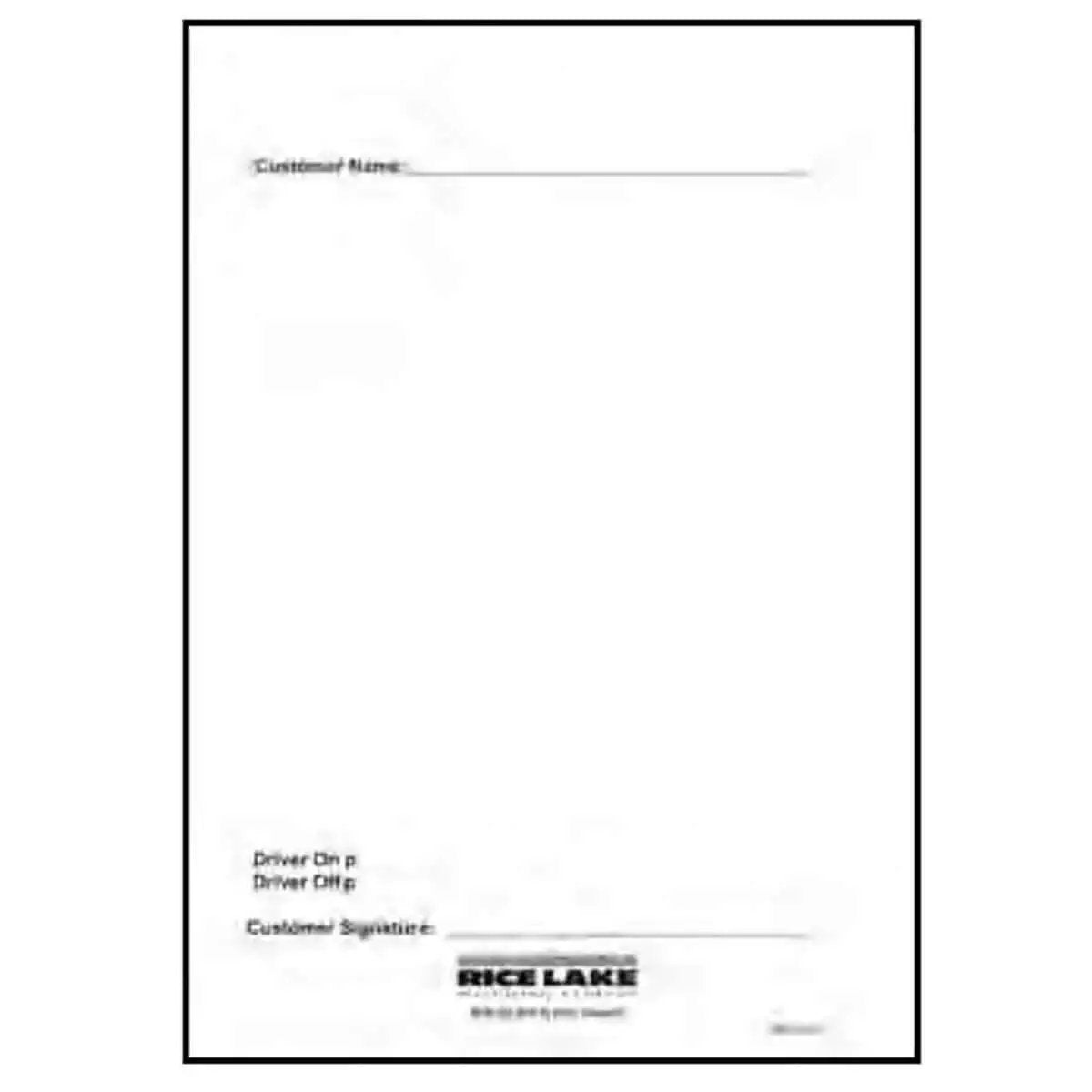 Electronic Truck Scale Tickets 3 Part Carbonless Side ...