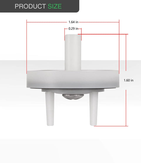905-052 765 check valve assembly repair kit, white plastic, for model 1–1/4 in pressure vacuum breaker