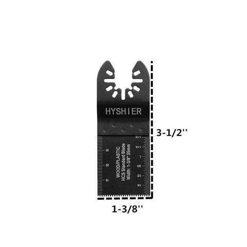 50 Pack Oscillating Tool Blades For Wood Metal And Plastic Universal Quick Release Durable Blades Kit Fits All Models
