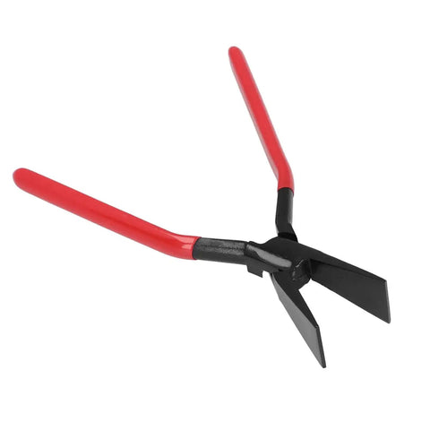 Three Piece Metal Bending Pliers Set With Straight 45 Degree And 90 Degree Jaws for Clean Sheet Metal Edges Handy Seamers