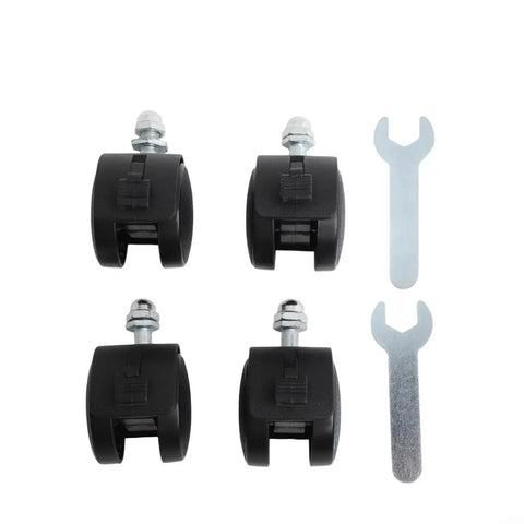 Replacement Wheels For Electric Oil Heater, 4 Pack Omni Directional Caster Wheels 40x30mm with Brake and Installation Tools