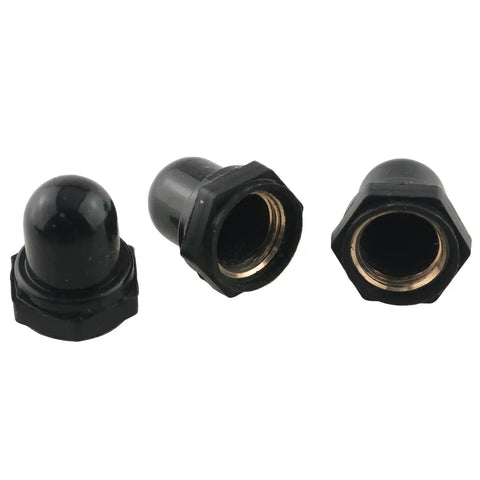 Silicone Dust Cap For Circuit Breakers 88 98 Series, Waterproof And Dirt Resistant Flat Cap, 11Mm Inner Diameter, Black, 8 Pack
