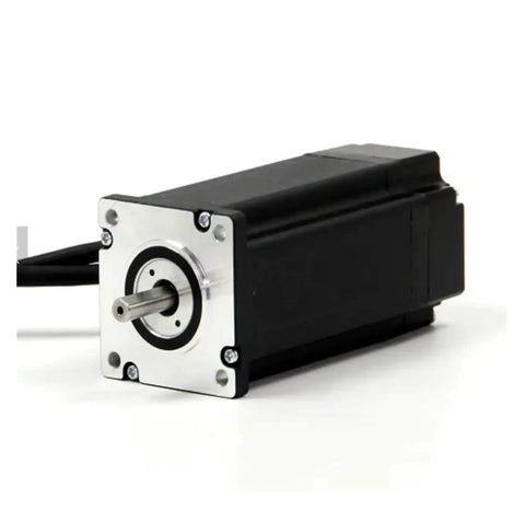 Nema24 Stepper Servo Closed Loop Motor Drive Kit 4Nm Torque And 1000 Line Encoder, side view